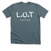 LOT Asheville, a Heather Slate Premium Unisex Tee
