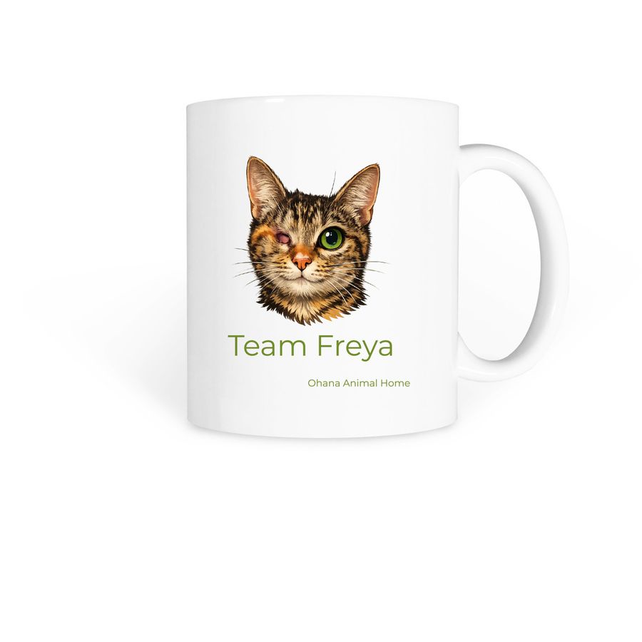 Team Freya, a White Coffee Mug