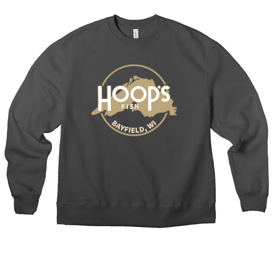 Heavyweight Crewneck Sweatshirt, a Asphalt Premium Heavyweight Crewneck Sweatshirt