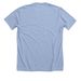 LXD Basic Top, a Heather Baby Blue Premium Unisex Tee (back-view)