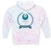 WINGS Field Trip Adult Tie Dye Hoodie, a Cotton Candy Tie Dye Pullover Hoodie (back-view)