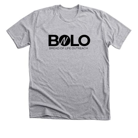 Bread of Life Outreach, a Athletic Heather Premium Unisex Tee