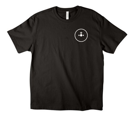 Christian Media Now, a Black Unisex Heavyweight Tee