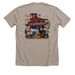 She's from Cornerstone, a Heather Stone Premium Unisex Tee (back-view)