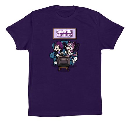 Keep Playing! GOTEL 2026, a Team Purple Premium Cotton Tee