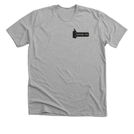 DiveVibe Tech DPV Shirt, a Athletic Heather Premium Unisex Tee