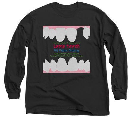 Loose Tooth, a Black Classic Long Sleeve Tee