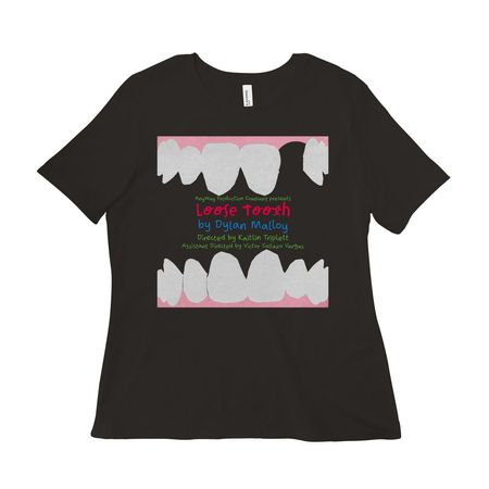 Loose Tooth, a Black Women?s Relaxed Cotton Tee