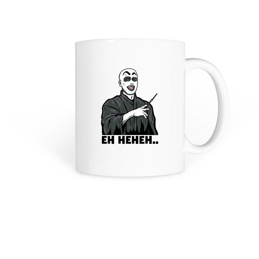Eh heheh mugs!, a White Coffee Mug