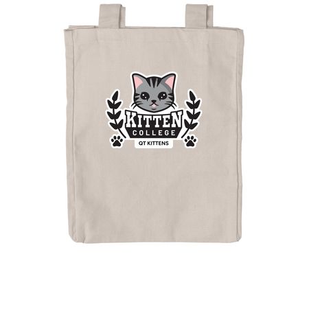 Buy a Tote Bag. &nbsp;Send a QT Kitten to College!, a Pumice Reclaimist Everywhere Tote Bag (back-view)
