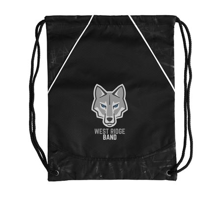 West Ridge Band Drawstring, a Black Rival Cinch Pack