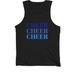 CHEER loud and proud, a Black Premium Cotton Tank