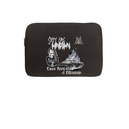 Sixty-One Lincoln, a Black Canvas Laptop Sleeve