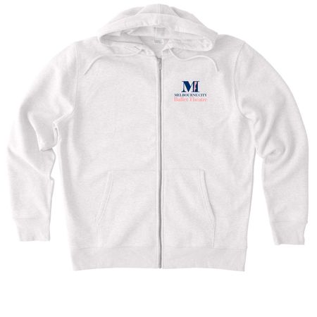 2026 Nutcracker Spectacular, a Cool Heather Grey Stanley/Stella Unisex Cultivator 2.0 Zip Up Hoodie