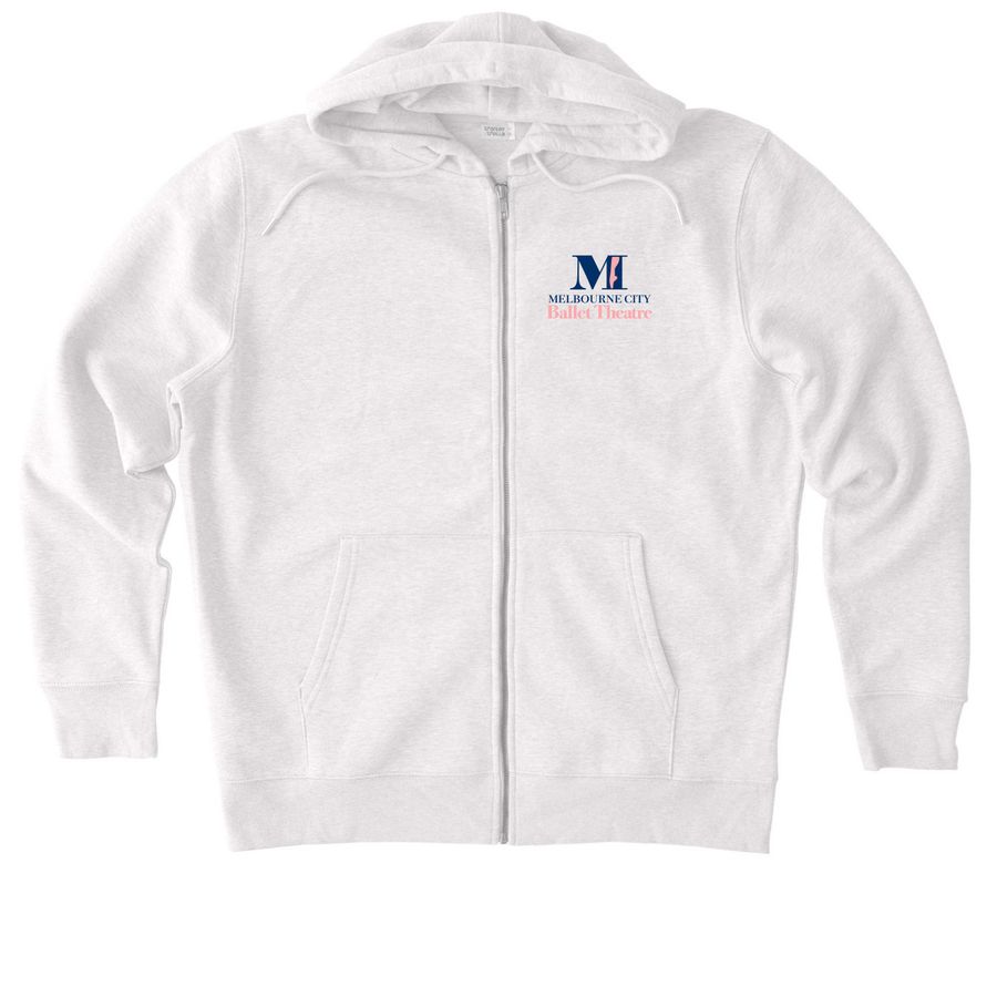 2026 Nutcracker Spectacular, a Cool Heather Grey Stanley/Stella Unisex Cultivator 2.0 Zip Up Hoodie