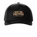 100 Points - Hats, a Black Printed Five-Panel Trucker Cap