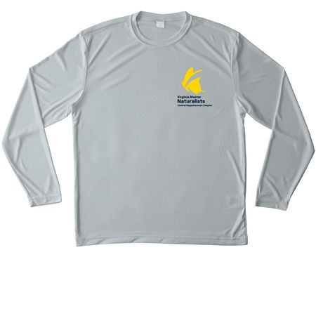 VMNCRC - Outdoor Performance Shirts, a Silver Unisex Performance Long Sleeve Tee