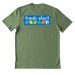 Fresh Start Clubhouse, a Olive You Green Allmade Heavyweight Recycled Cotton Tee (back-view)