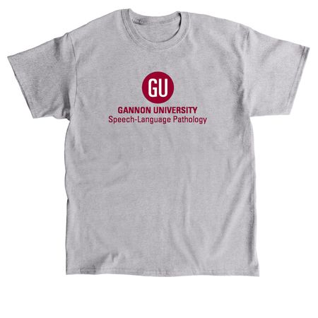 Gannon Logo T-Shirt, a Sport Grey Classic Unisex Tee