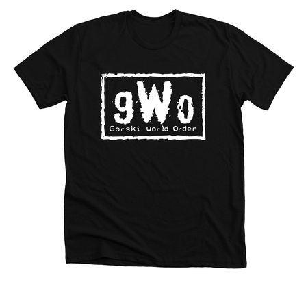 gWo, a Solid Black Blend Premium Unisex Tee