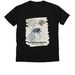 Telander Watercolor, a Solid Black Blend Premium V-Neck Tee