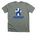 Andy Has The Strength, a Deep Heather Premium Unisex Tee