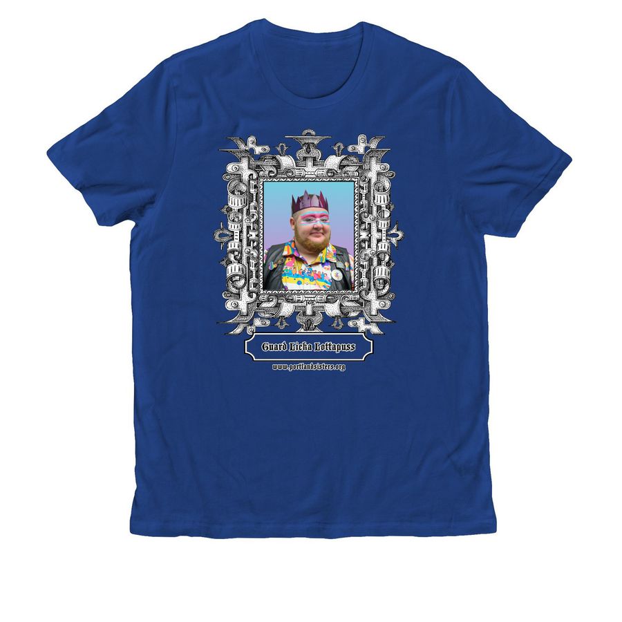 Guard Licka Lottapuss T-Shirts, a Andromeda Blue Allmade Organic Cotton Unisex Tee