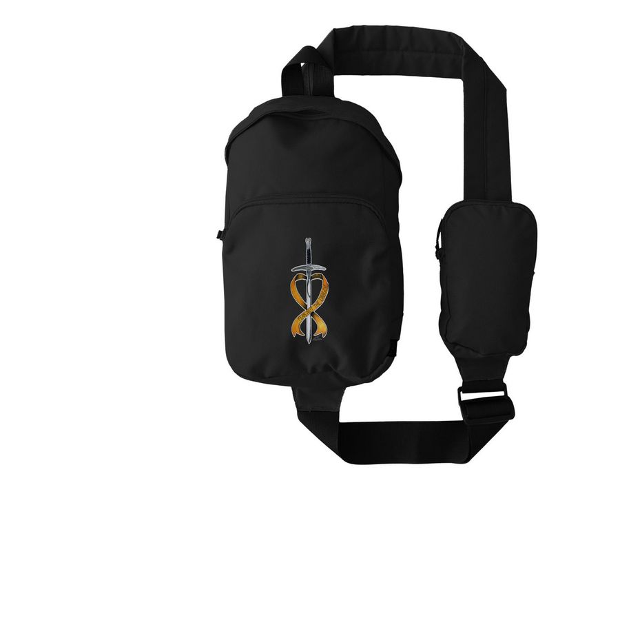 Fear Not the Dragon, a Black Grove Sling Bag