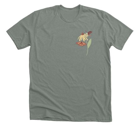 Pollinate, a Deep Heather Premium Unisex Tee