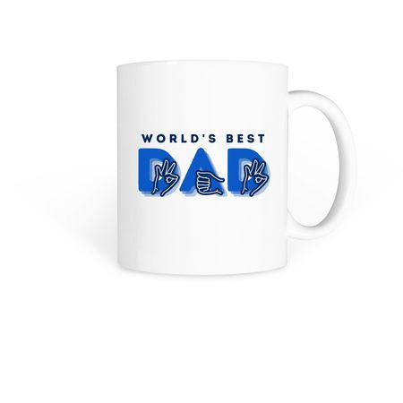 Father's Day Mug, a White Coffee Mug