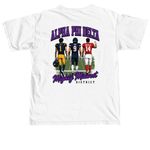 ??? Midwest District, a White Comfort Colors Unisex Tee (back-view)