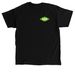 California design on back, a Black Classic Unisex Tee