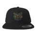 Disco Bear Hat, a Black Snapback Hat