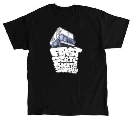 Jiffy Stacked, a Black Classic Unisex Tee