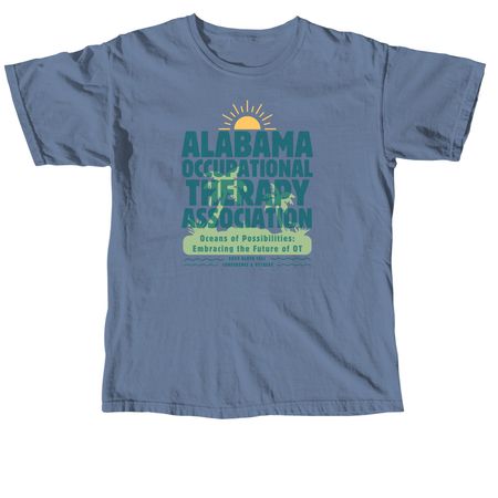 2025 Fall Conference & Retreat, a Blue Jean Comfort Colors Unisex Tee
