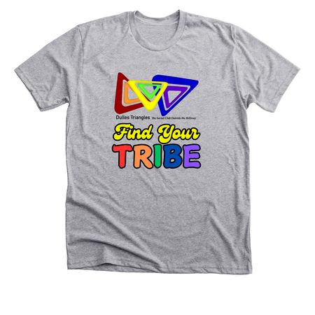 New for 2025 Show your DT's Pride!, a Athletic Heather Premium Unisex Tee