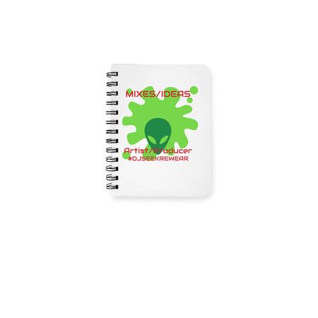 #DJSEEKREWEAR&nbsp;, a White Spiral Notebook