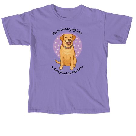 Let The Daisies Bloom, a Violet Comfort Colors Unisex Tee