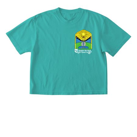 The Closer, a Chalky Mint Comfort Colors Boxy Tee