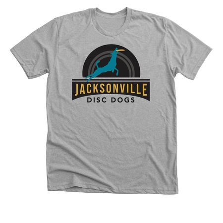 JDD Big Front, a Athletic Heather Premium Unisex Tee