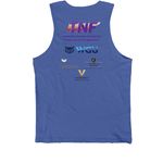Nurses Run Tennessee: Commemorative T-Shirt, a True Royal Premium Cotton Tank (back-view)