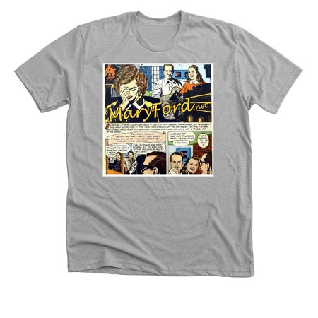 MaryFord.net Comic, a Athletic Heather Premium Unisex Tee