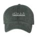 Just Here For The Cheerleaders - Hat, a Forest Printed Pigment Dye Baseball Cap
