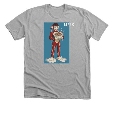 Cambodian Melk, a Athletic Heather Premium Unisex Tee