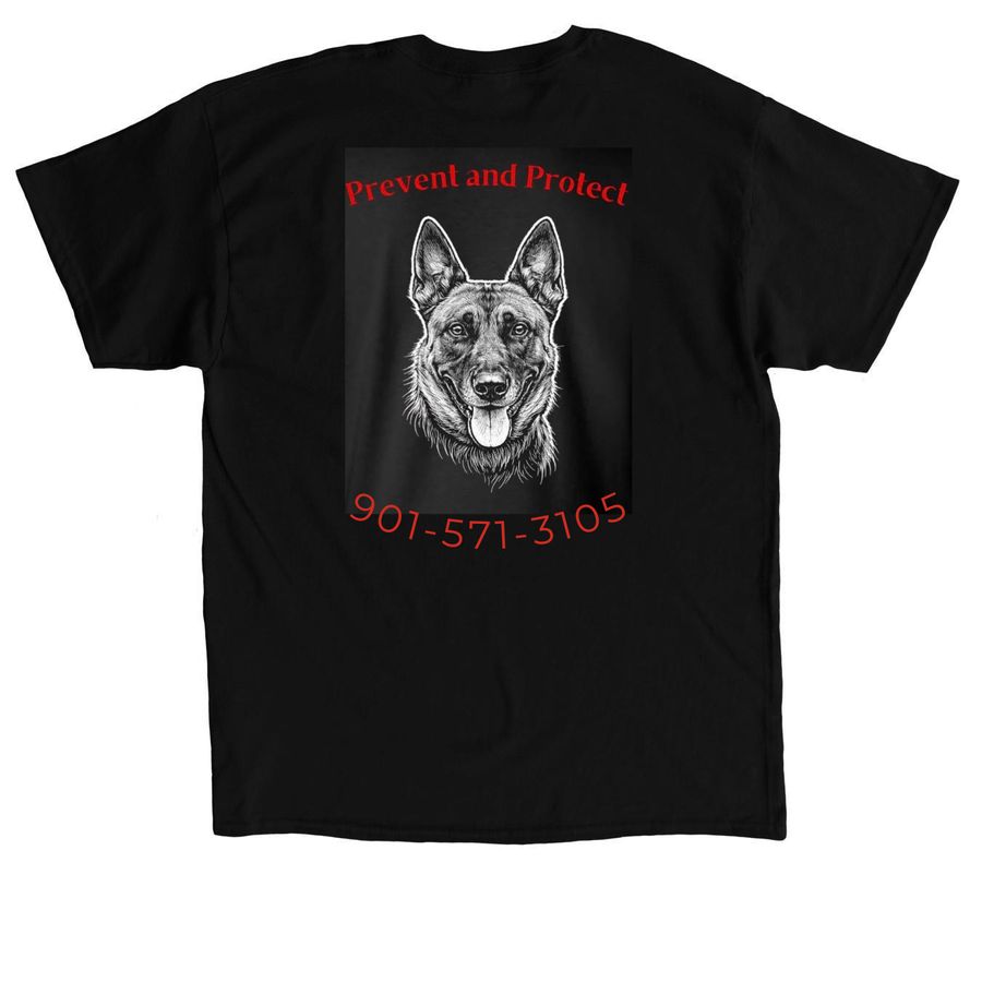 T-Shirts are finally ready for order!!!&nbsp;, a Black Classic Unisex Tee (back-view)