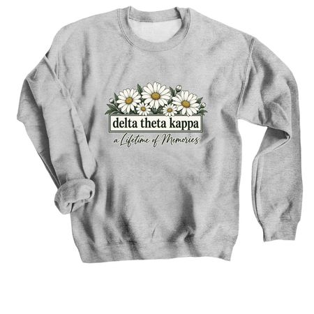 A lifetime of memories, a Sport Grey Crewneck Sweatshirt