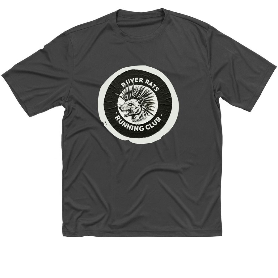 RRRC Punk Athletic Fabric, a Iron Grey Classic Performance Tee