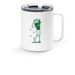 Oscar?s Birdie Bash ? Travel Mug, a White Stainless Steel Travel Mug