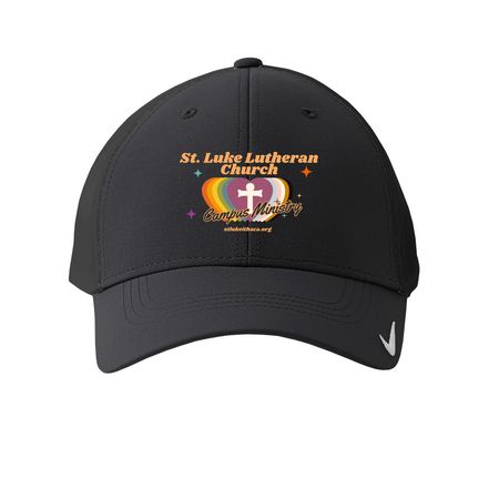 St. Luke Lutheran Church & Campus Ministry, a Anthracite Printed Nike Dri-FIT Legacy Performance Cap