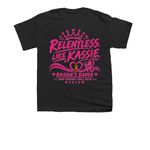 Kassie?s Kause&nbsp;, a Black Youth Unisex Tee (back-view)